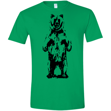 T-Shirts Irish Green / S Bear Hug Men's Semi-Fitted Softstyle