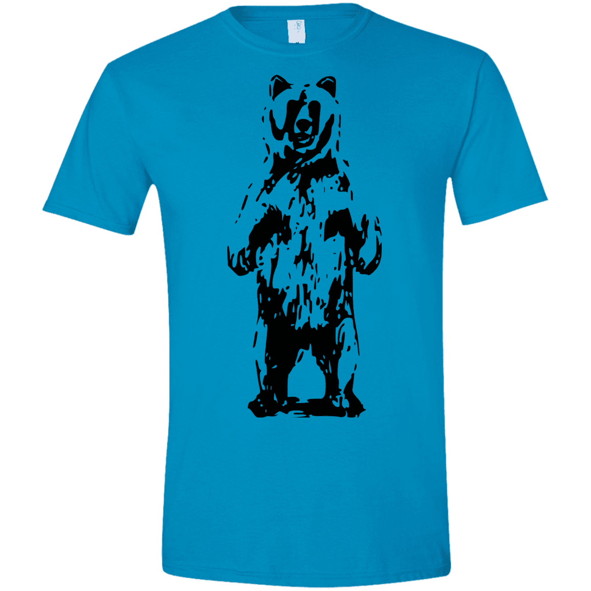 T-Shirts Sapphire / S Bear Hug Men's Semi-Fitted Softstyle