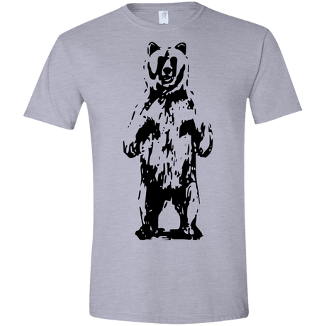 T-Shirts Sport Grey / X-Small Bear Hug Men's Semi-Fitted Softstyle