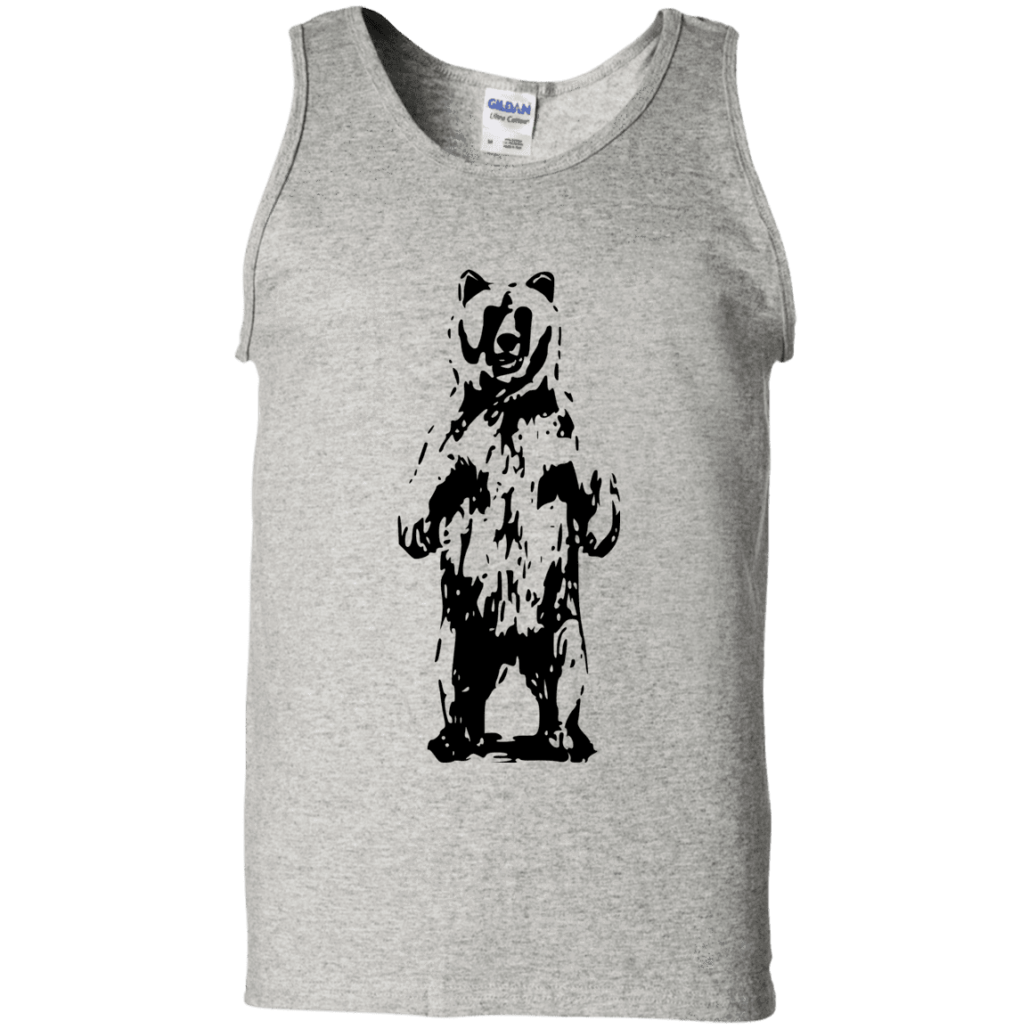 T-Shirts Ash / S Bear Hug Men's Tank Top