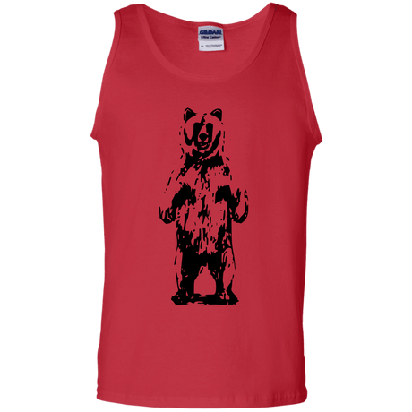 T-Shirts Red / S Bear Hug Men's Tank Top