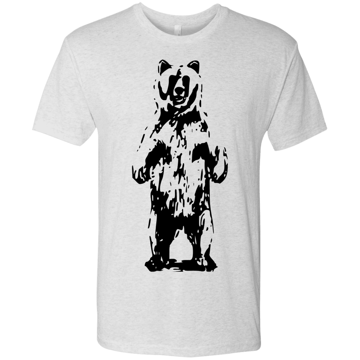T-Shirts Heather White / S Bear Hug Men's Triblend T-Shirt
