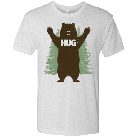 T-Shirts Heather White / Small Bear Hug Men's Triblend T-Shirt