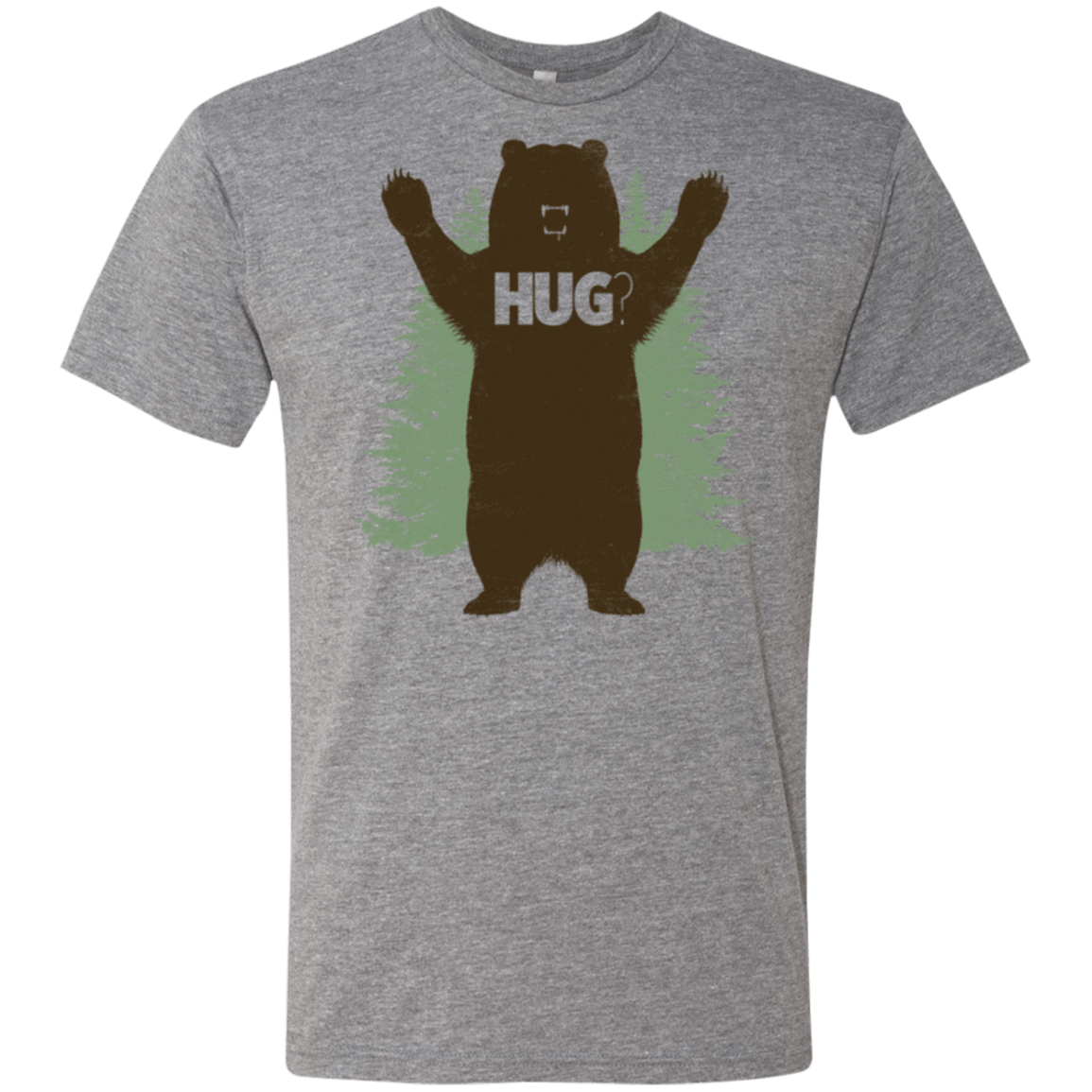 T-Shirts Premium Heather / Small Bear Hug Men's Triblend T-Shirt