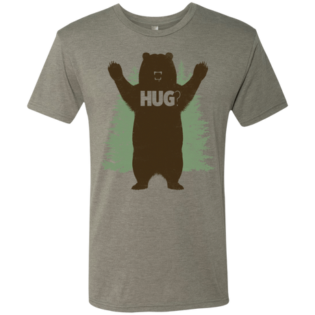 T-Shirts Venetian Grey / Small Bear Hug Men's Triblend T-Shirt