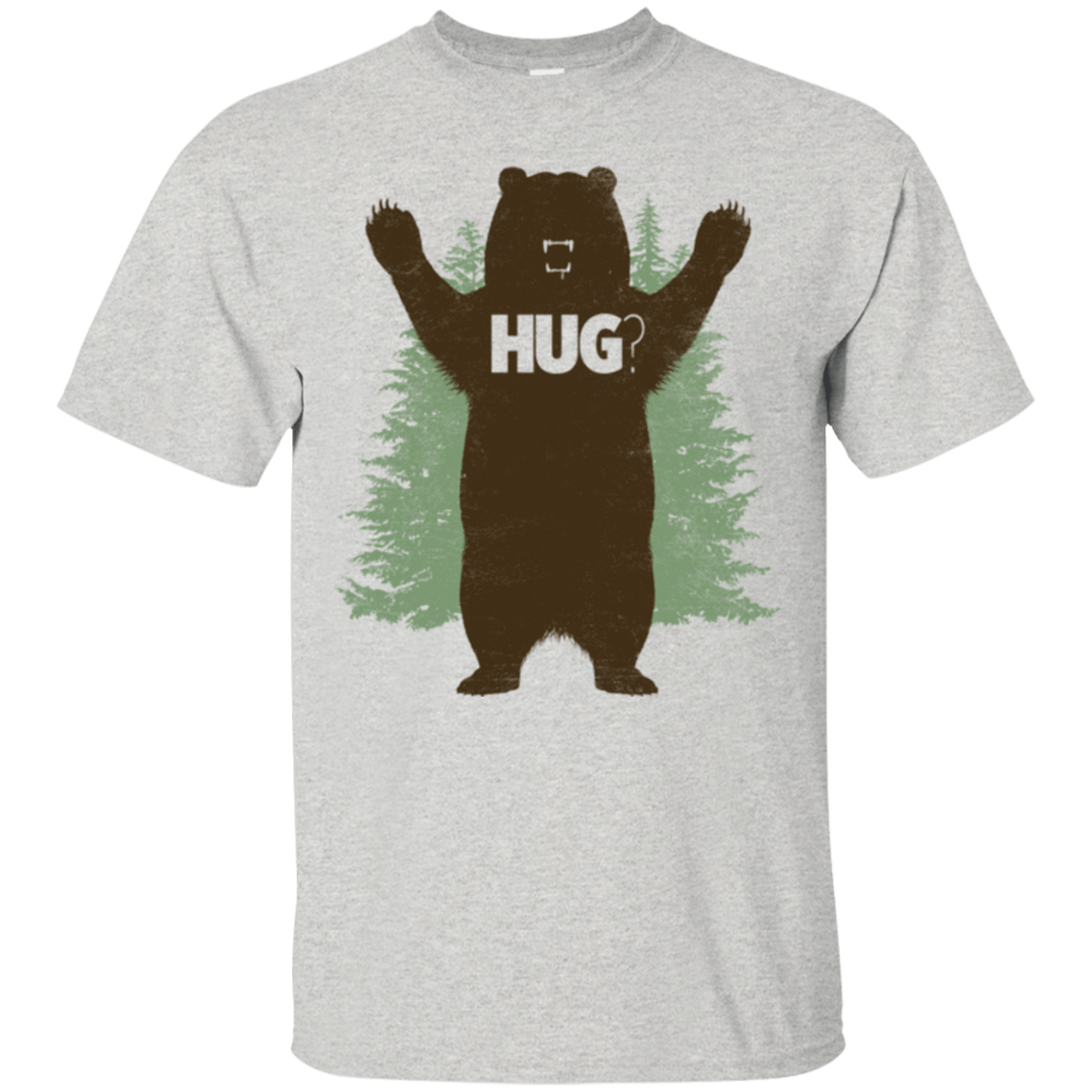 T-Shirts Ash / Small Bear Hug T-Shirt