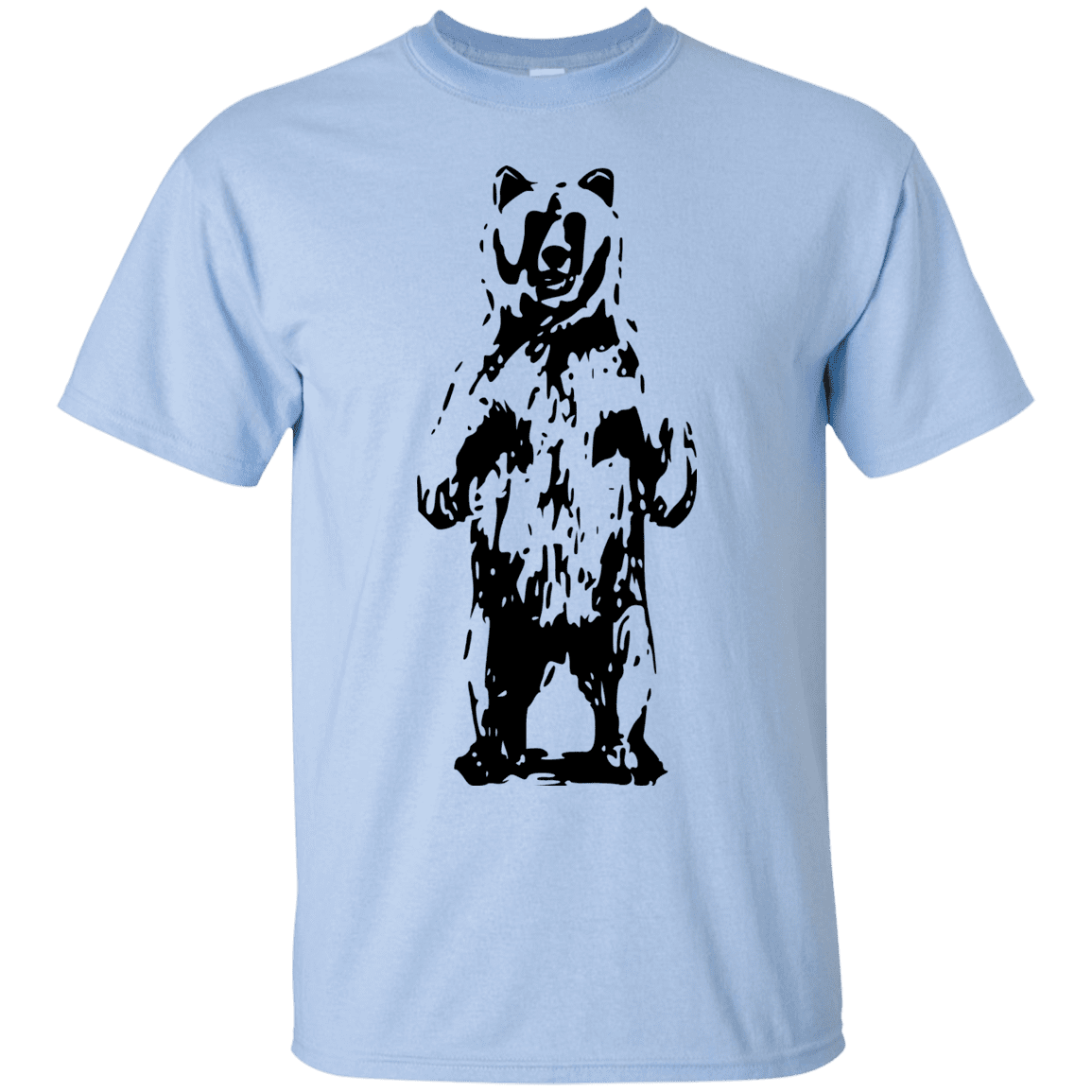 T-Shirts Light Blue / S Bear Hug T-Shirt