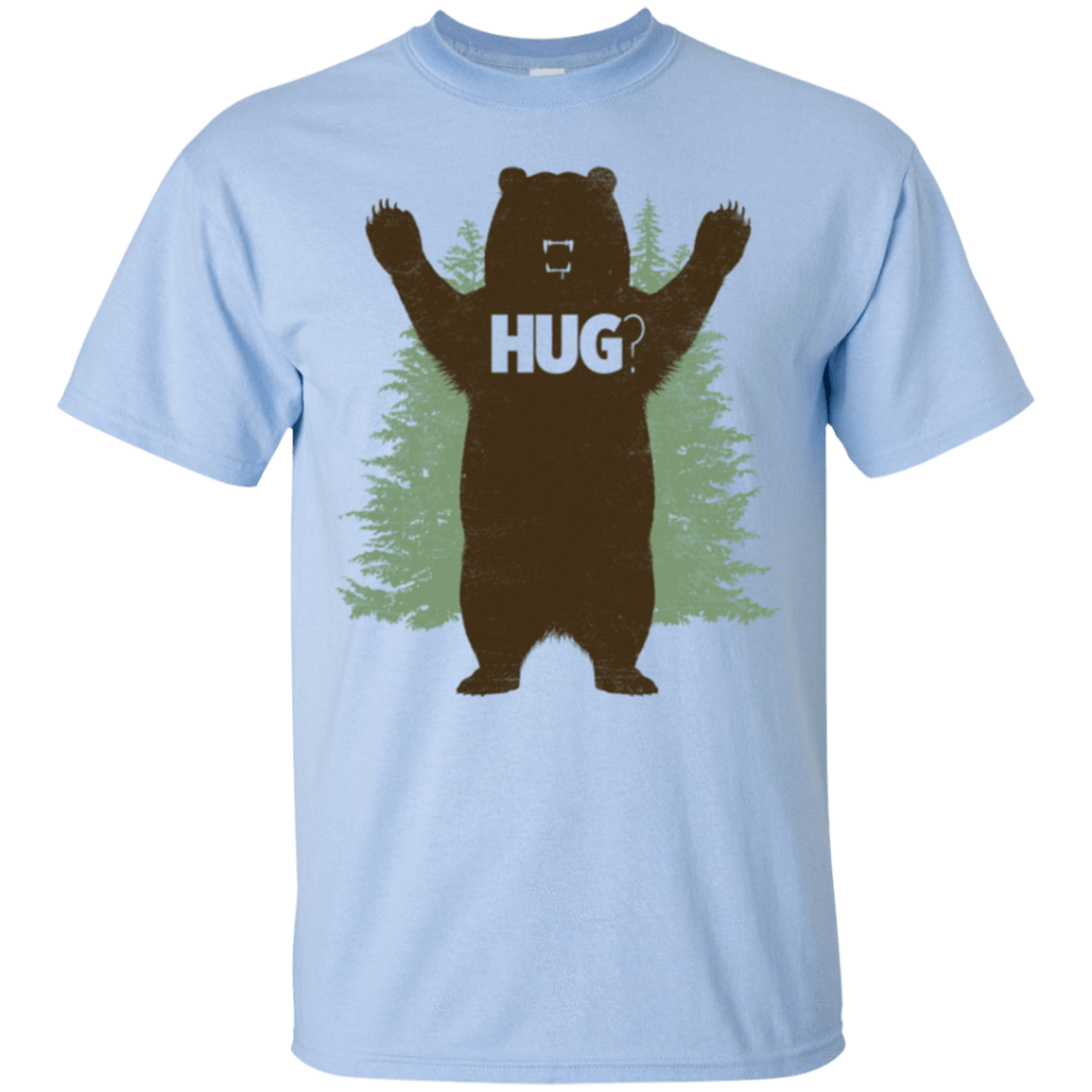 T-Shirts Light Blue / Small Bear Hug T-Shirt