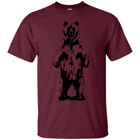 T-Shirts Maroon / S Bear Hug T-Shirt