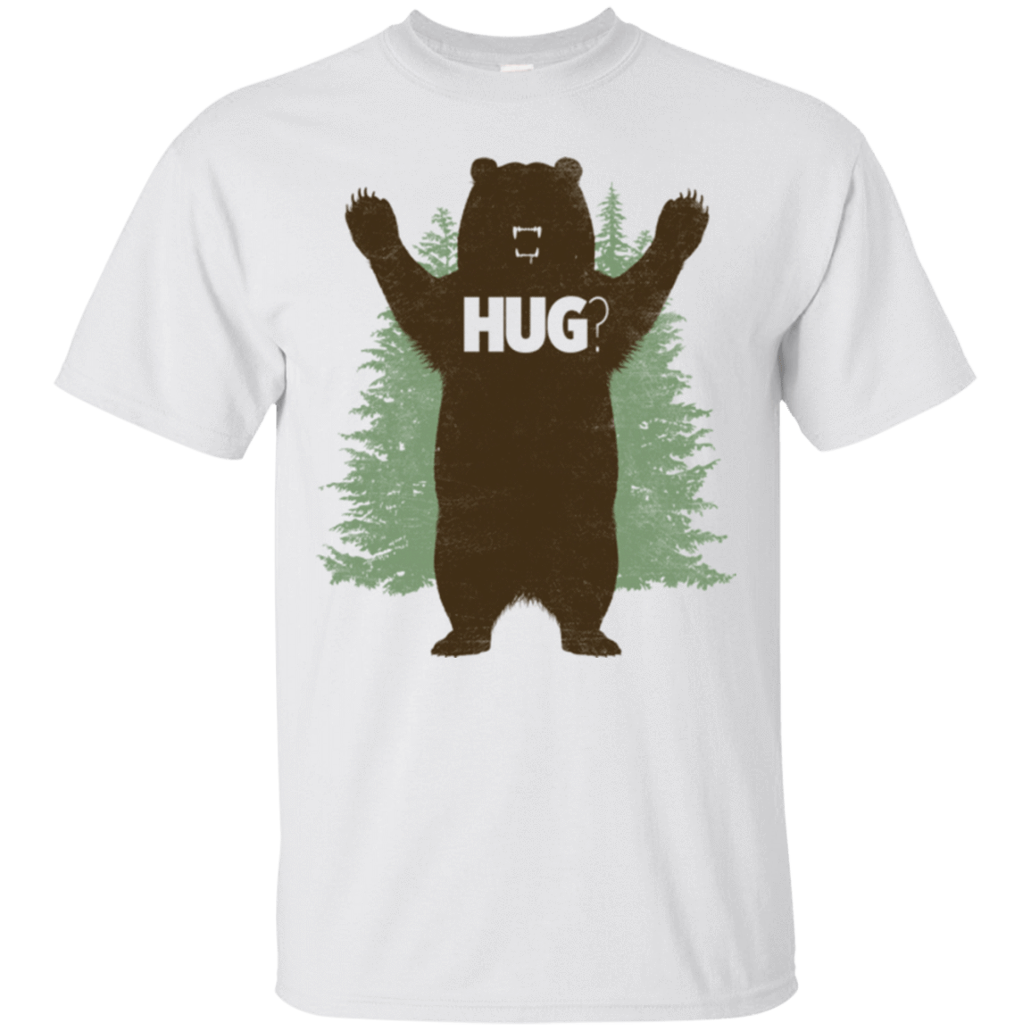 T-Shirts White / Small Bear Hug T-Shirt