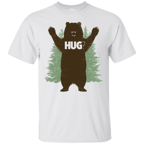 T-Shirts White / Small Bear Hug T-Shirt