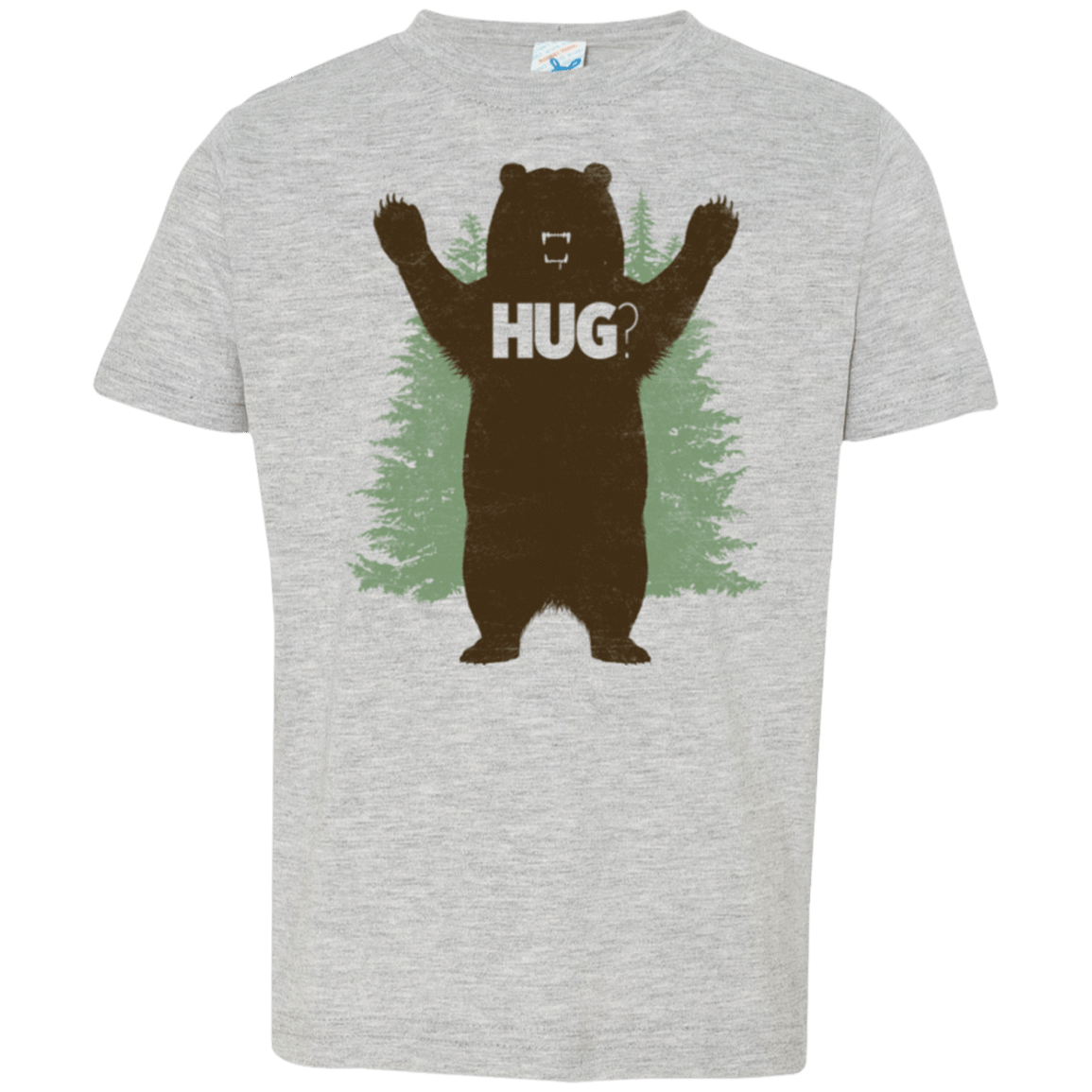T-Shirts Heather / 2T Bear Hug Toddler Premium T-Shirt