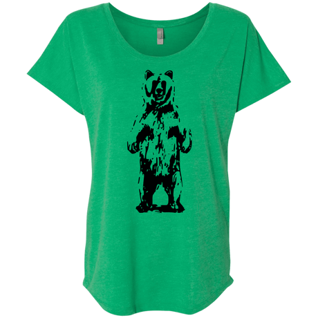T-Shirts Envy / X-Small Bear Hug Triblend Dolman Sleeve