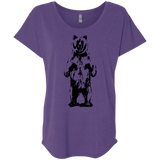 T-Shirts Purple Rush / X-Small Bear Hug Triblend Dolman Sleeve