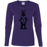 T-Shirts Purple / S Bear Hug Women's Long Sleeve T-Shirt