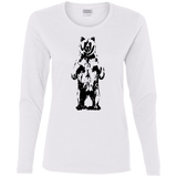 T-Shirts White / S Bear Hug Women's Long Sleeve T-Shirt