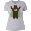 T-Shirts Heather Grey / X-Small Bear Hug Women's Premium T-Shirt