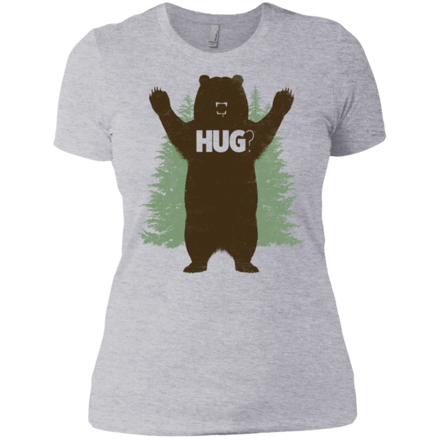 T-Shirts Heather Grey / X-Small Bear Hug Women's Premium T-Shirt