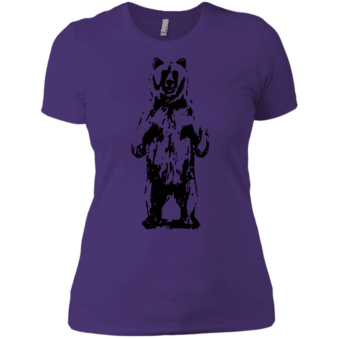 T-Shirts Purple Rush/ / X-Small Bear Hug Women's Premium T-Shirt