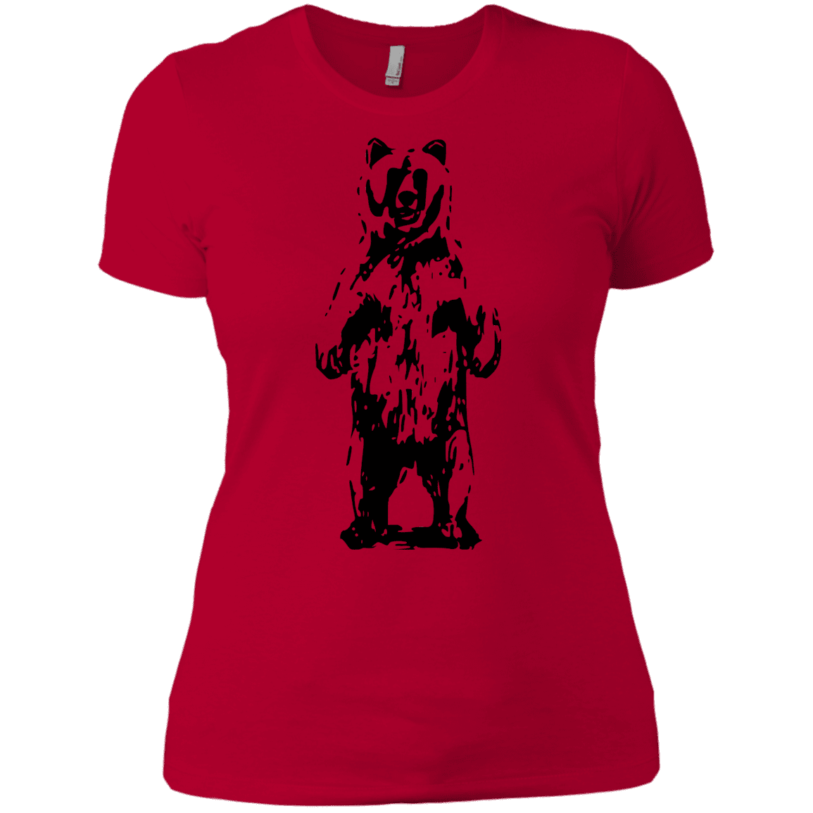 T-Shirts Red / X-Small Bear Hug Women's Premium T-Shirt
