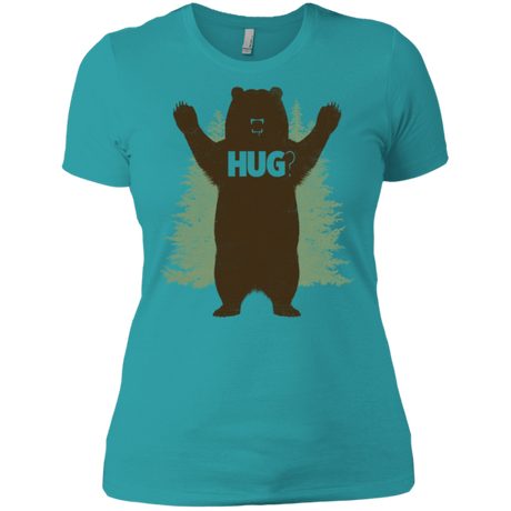 T-Shirts Tahiti Blue / X-Small Bear Hug Women's Premium T-Shirt