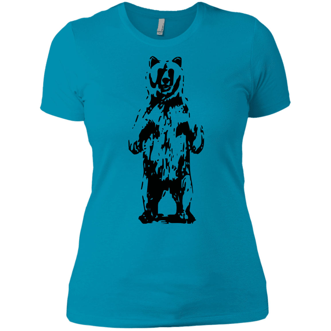 T-Shirts Turquoise / X-Small Bear Hug Women's Premium T-Shirt