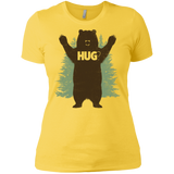 T-Shirts Vibrant Yellow / X-Small Bear Hug Women's Premium T-Shirt