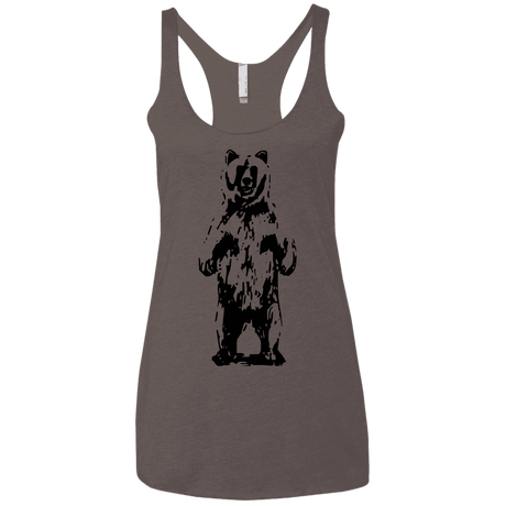 T-Shirts Macchiato / X-Small Bear Hug Women's Triblend Racerback Tank