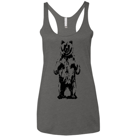T-Shirts Premium Heather / X-Small Bear Hug Women's Triblend Racerback Tank