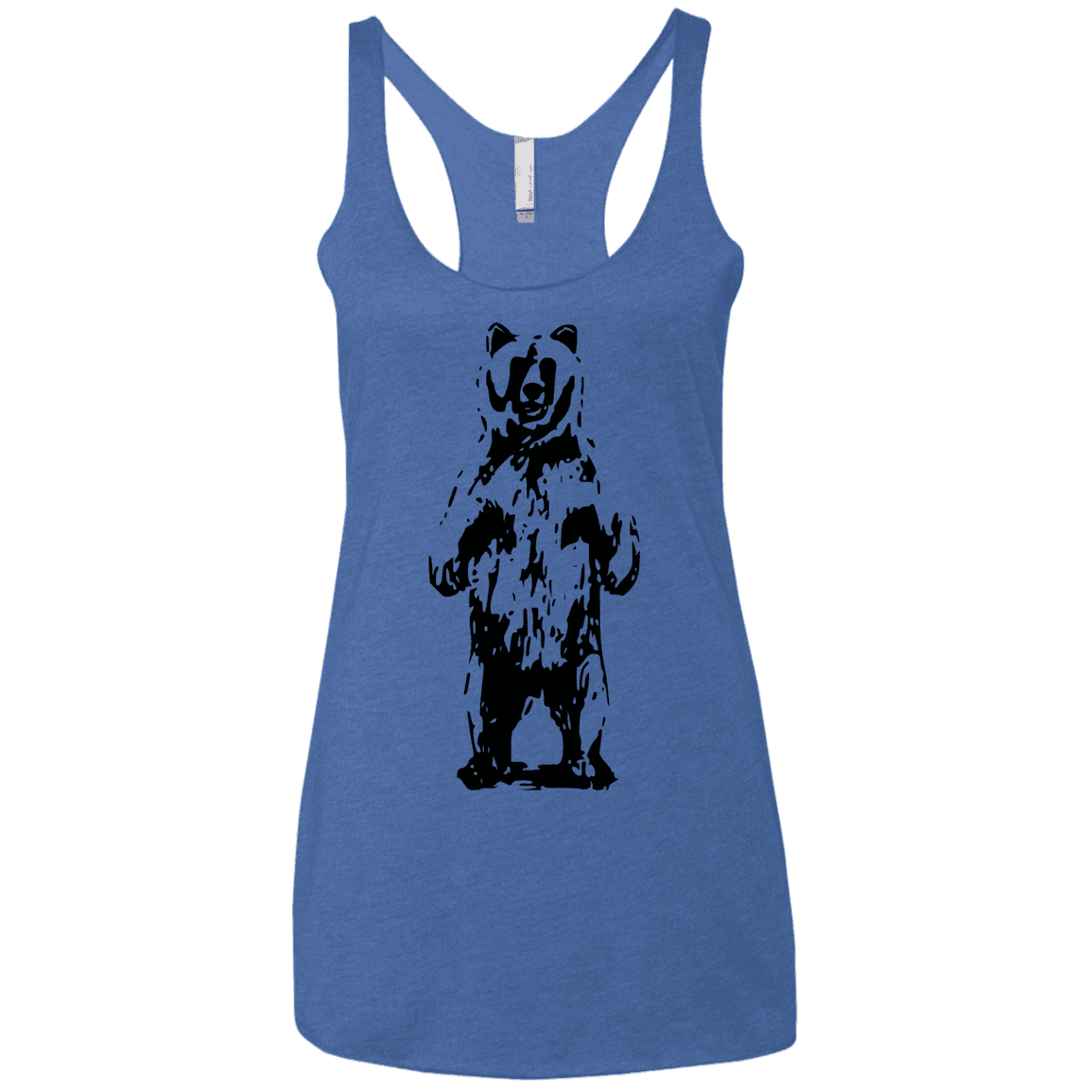 T-Shirts Vintage Royal / X-Small Bear Hug Women's Triblend Racerback Tank