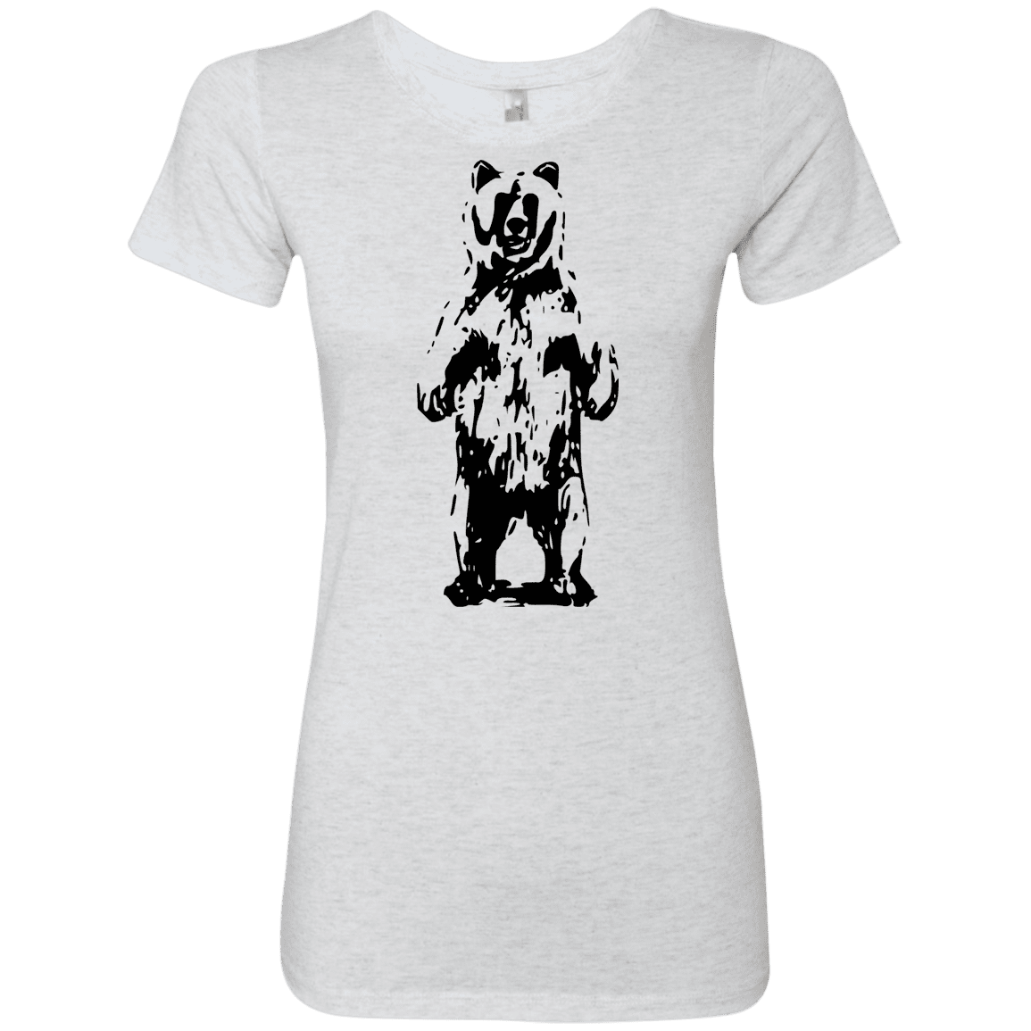 T-Shirts Heather White / S Bear Hug Women's Triblend T-Shirt