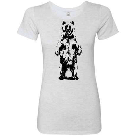 T-Shirts Heather White / S Bear Hug Women's Triblend T-Shirt