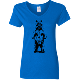 T-Shirts Royal / S Bear Hug Women's V-Neck T-Shirt