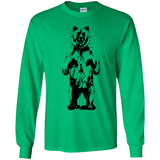 T-Shirts Irish Green / YS Bear Hug Youth Long Sleeve T-Shirt