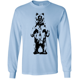 T-Shirts Light Blue / YS Bear Hug Youth Long Sleeve T-Shirt