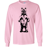 T-Shirts Light Pink / YS Bear Hug Youth Long Sleeve T-Shirt