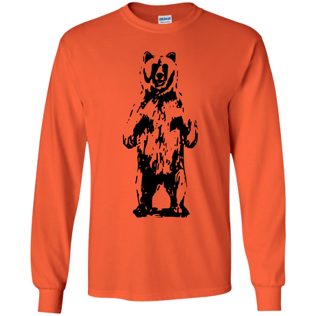 T-Shirts Orange / YS Bear Hug Youth Long Sleeve T-Shirt