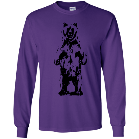 T-Shirts Purple / YS Bear Hug Youth Long Sleeve T-Shirt