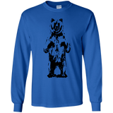 T-Shirts Royal / YS Bear Hug Youth Long Sleeve T-Shirt