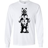 T-Shirts White / YS Bear Hug Youth Long Sleeve T-Shirt