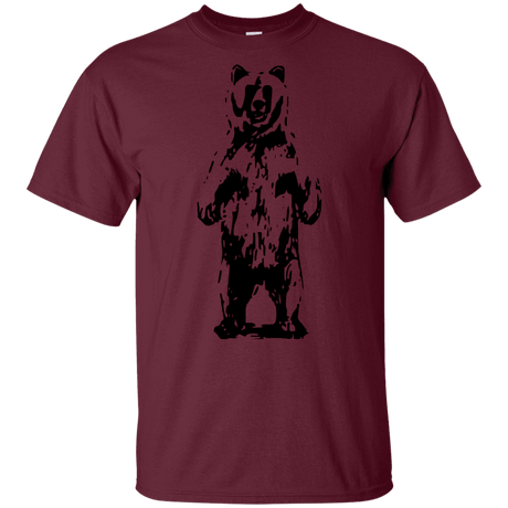 T-Shirts Maroon / YXS Bear Hug Youth T-Shirt