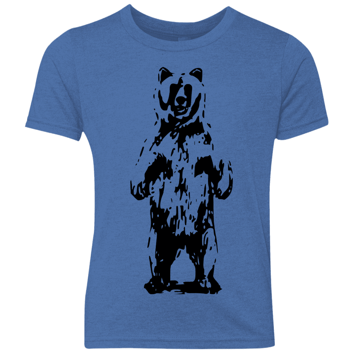 T-Shirts Vintage Royal / YXS Bear Hug Youth Triblend T-Shirt