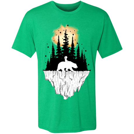 T-Shirts Envy / S Bear Iceberg Men's Triblend T-Shirt
