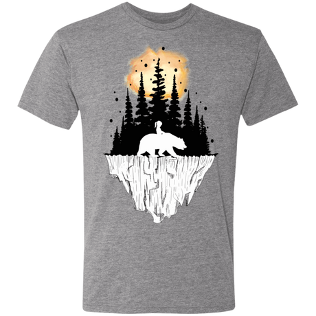 T-Shirts Premium Heather / S Bear Iceberg Men's Triblend T-Shirt