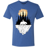 T-Shirts Vintage Royal / S Bear Iceberg Men's Triblend T-Shirt