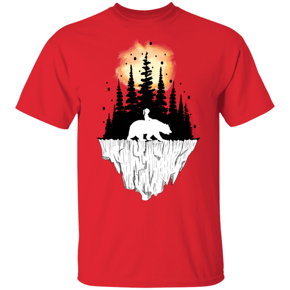 T-Shirts Red / S Bear Iceberg T-Shirt
