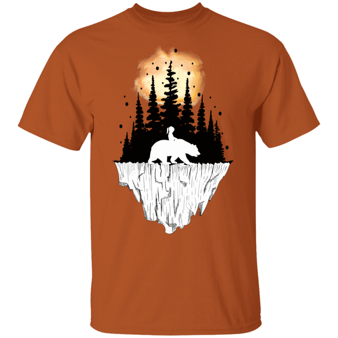 T-Shirts Texas Orange / S Bear Iceberg T-Shirt