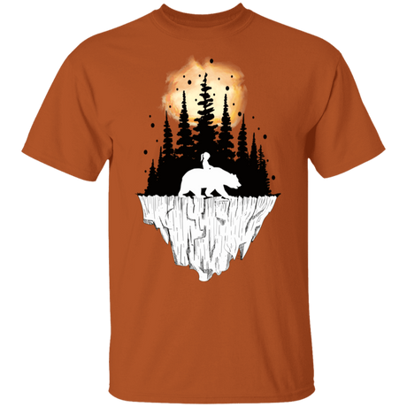 T-Shirts Texas Orange / S Bear Iceberg T-Shirt