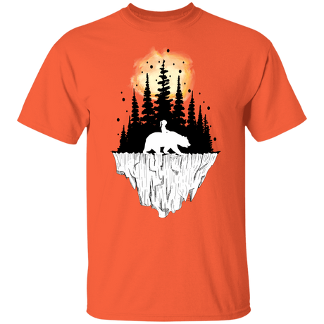 T-Shirts Orange / YXS Bear Iceberg Youth T-Shirt