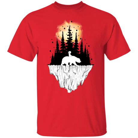 T-Shirts Red / YXS Bear Iceberg Youth T-Shirt